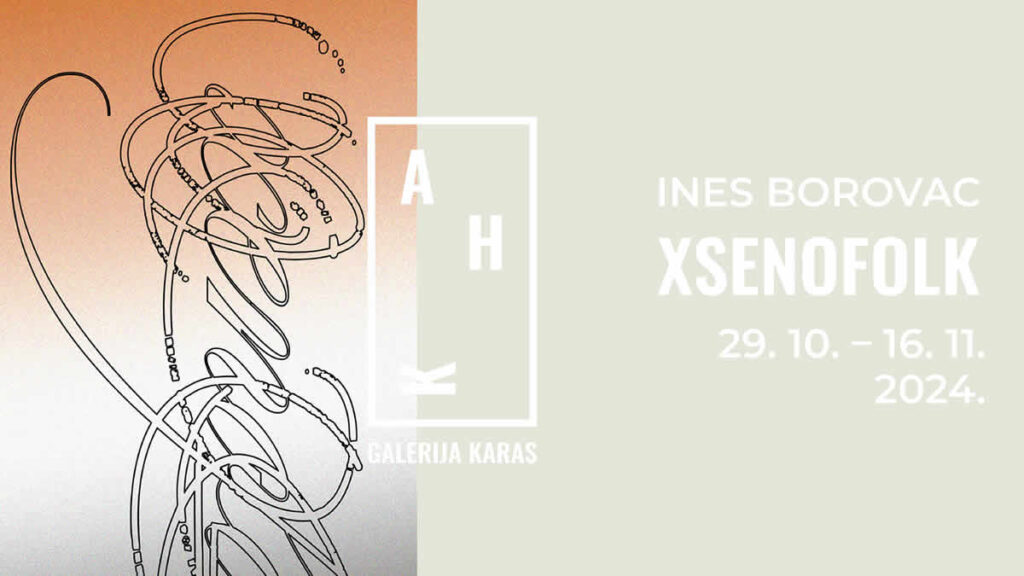 ines borovac | izložba "ksenofolk" | galerija karas zagreb | 2024.