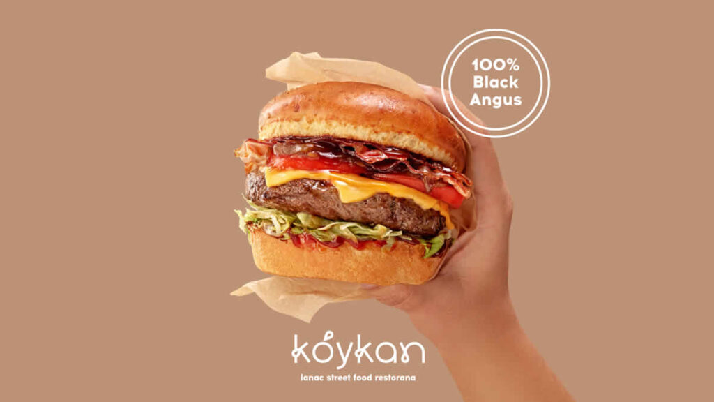 koykan cheese and bacon burger | 2024.