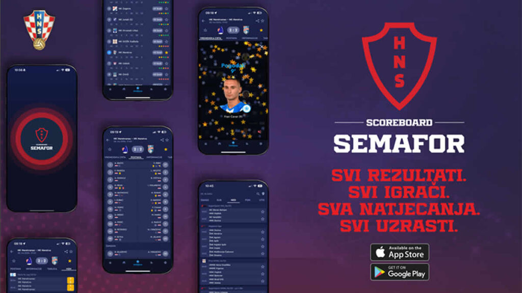 aplikacija semafor | hrvatski nogometni savez | 2024.