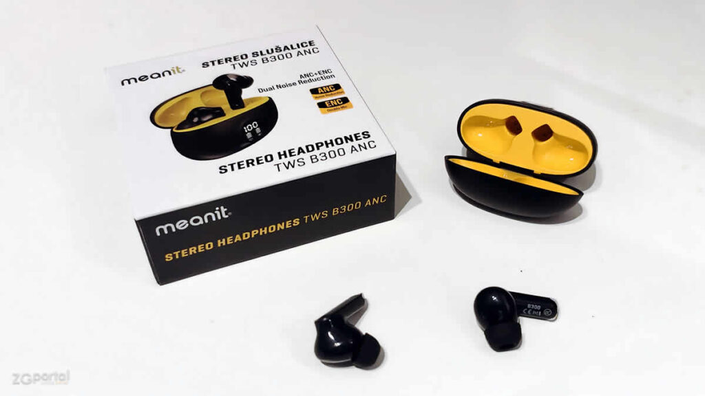 meanit b300 tws anc stereo headphones | 2024.