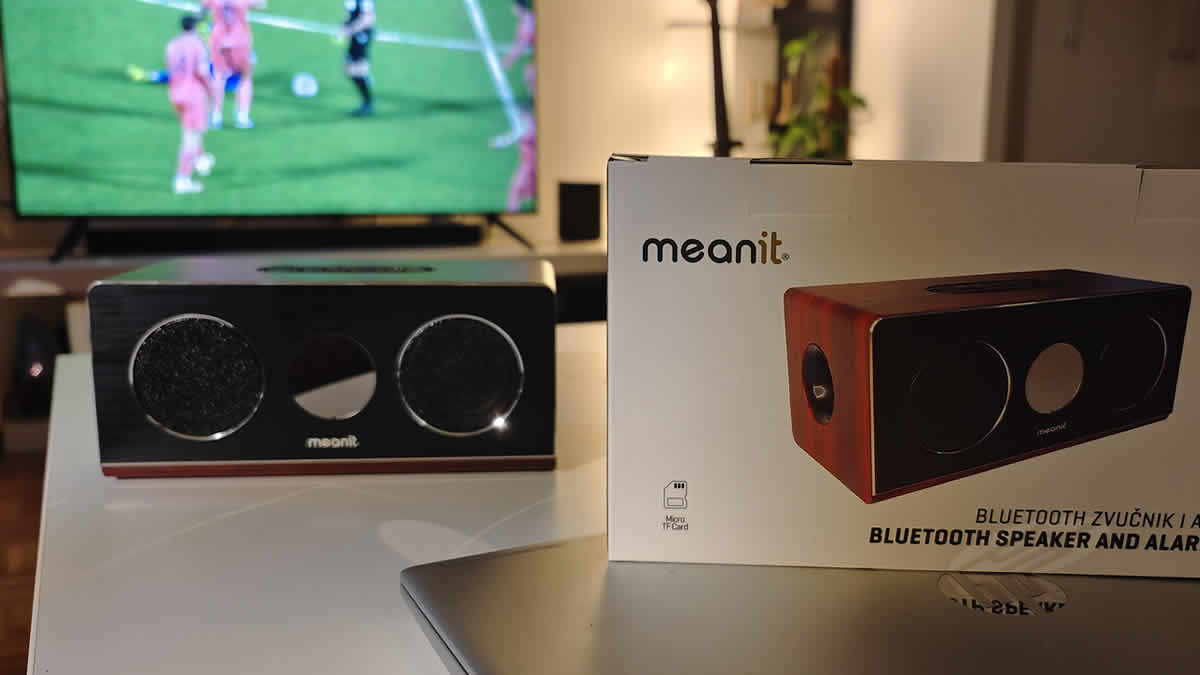 meanit b5 | bluetooth zvučnik - alarm - sat | 2025.