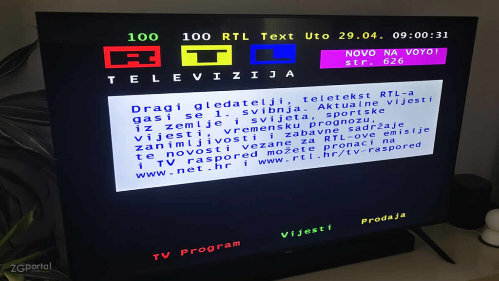 rtl televizija | teletekst | 2025.