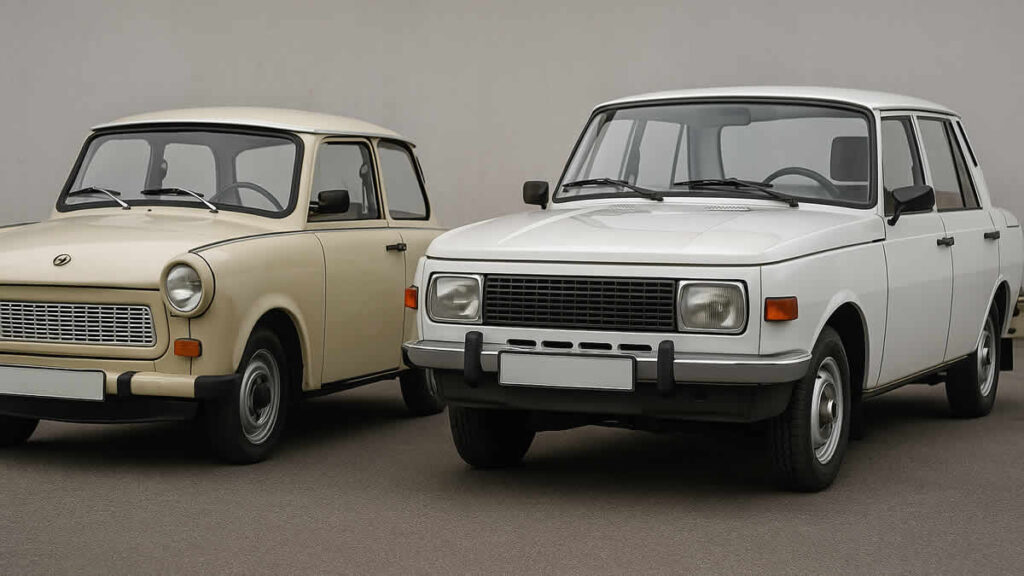 trabant 601 vs wartburg 353 | 2025.