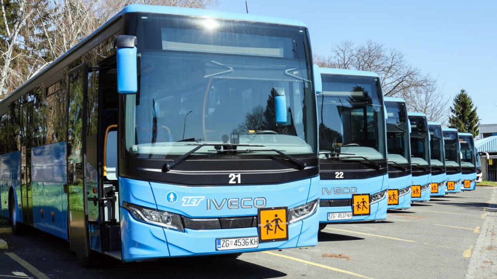 zagrebački električni tramvaj | školski autobus | iveco | 2025.