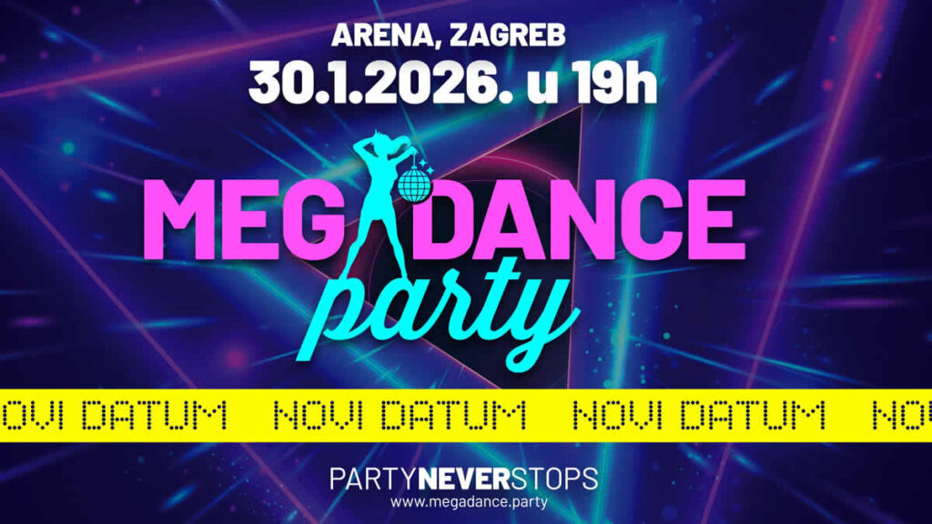 megadance party 2025 | odgoda koncerta