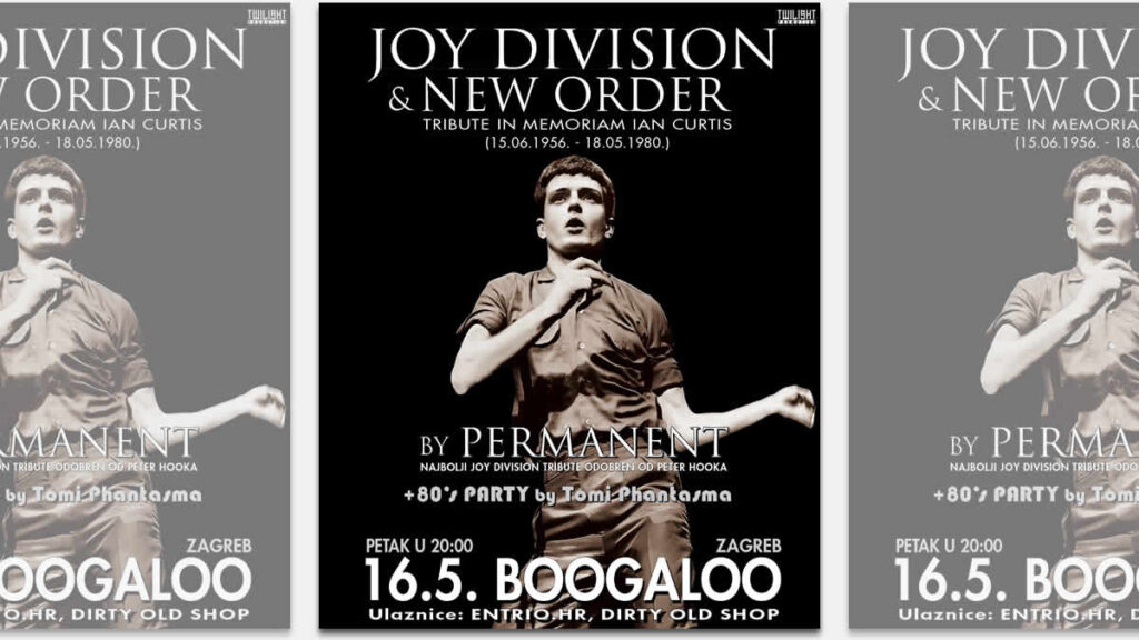 permanent | joy division tribute band | boogaloo zagreb | 19.05.2025.