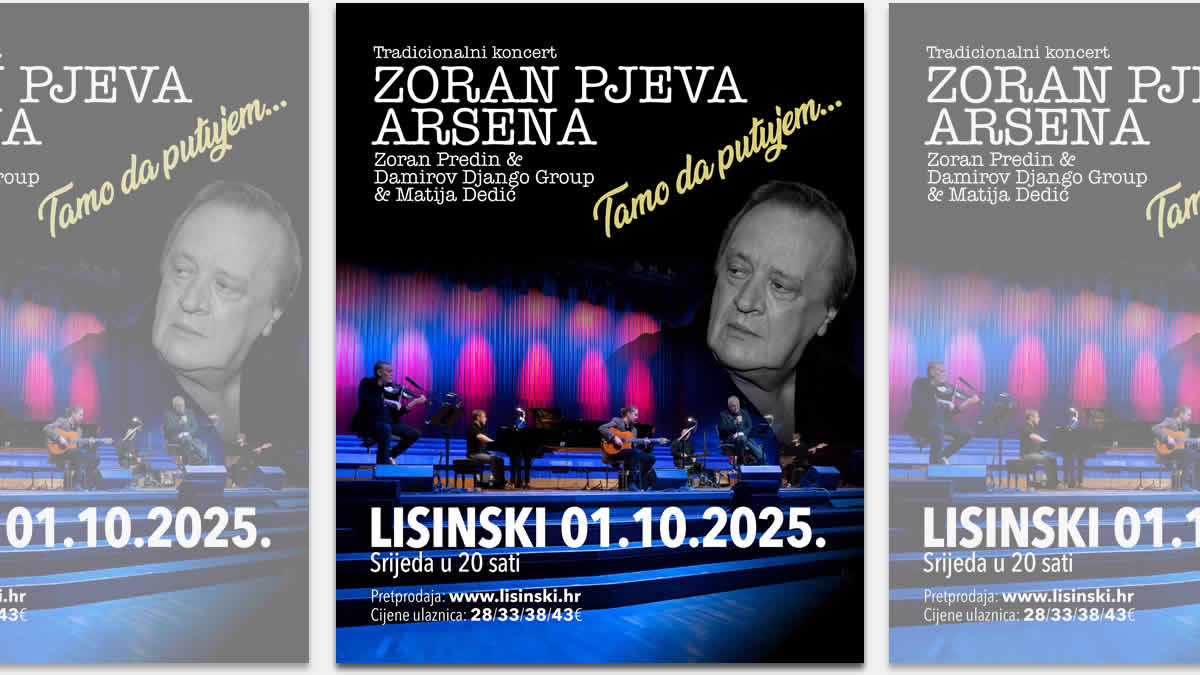 zoran pjeva arsena | lisinski zagreb | 01.10.2025.