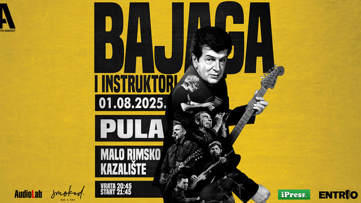 bajaga & instruktori | malo rimsko kazalište pula | 01.08.2025.