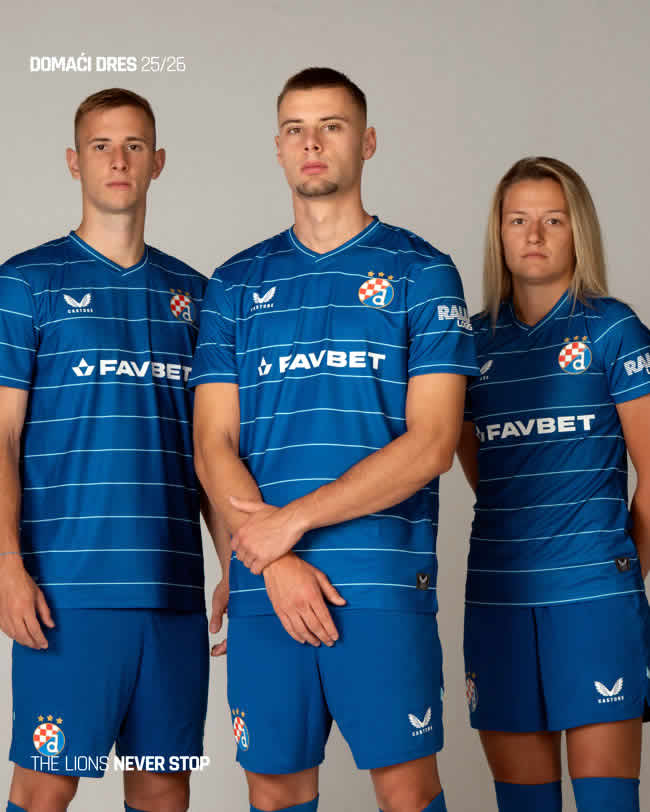 dinamo domaći dres | castore | sezona 2025./2026.