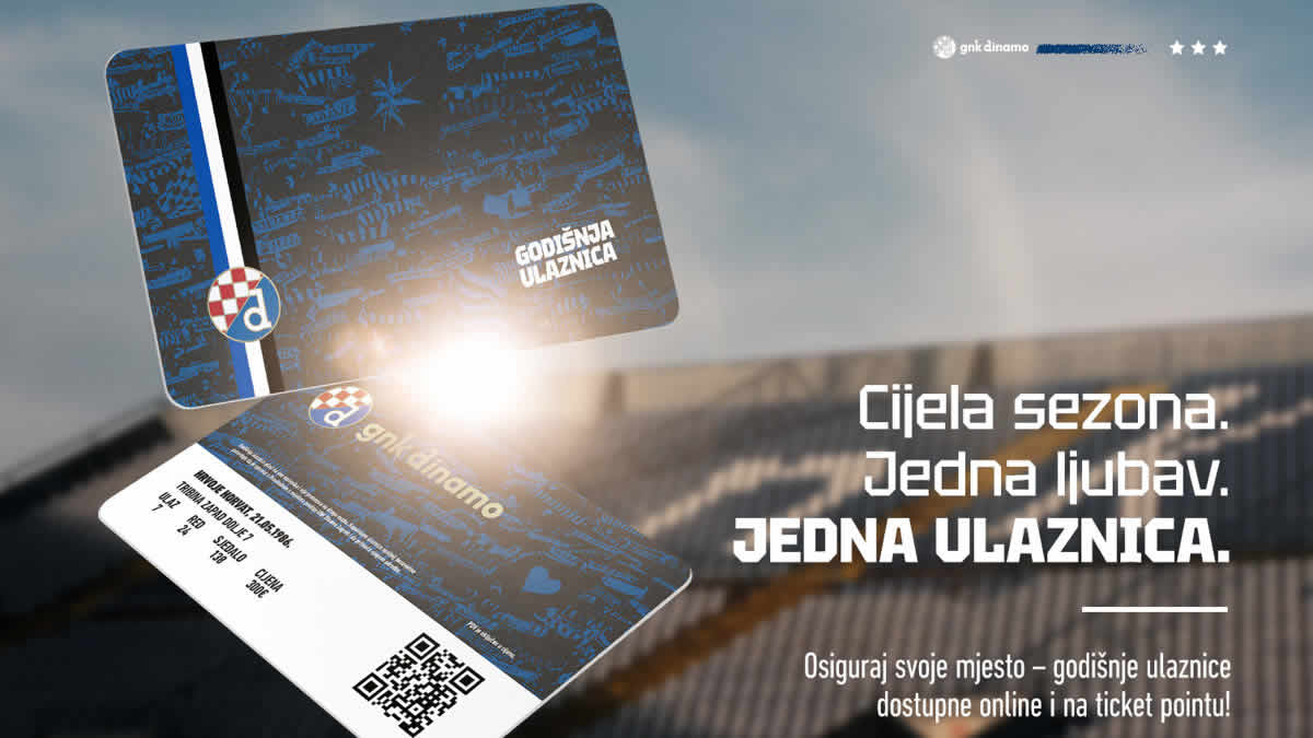 dinamo zagreb | godišnja ulaznica za sezonu 2025./2026.