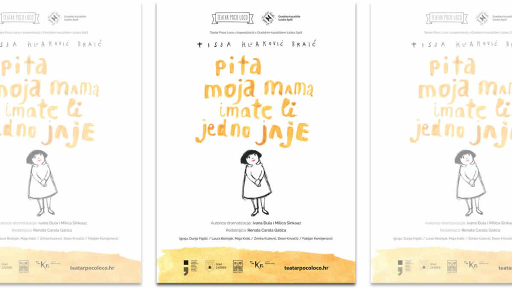predstava "pita moja mama imate li jedno jaje | tisja kljaković braić | knap zagreb | 2025.