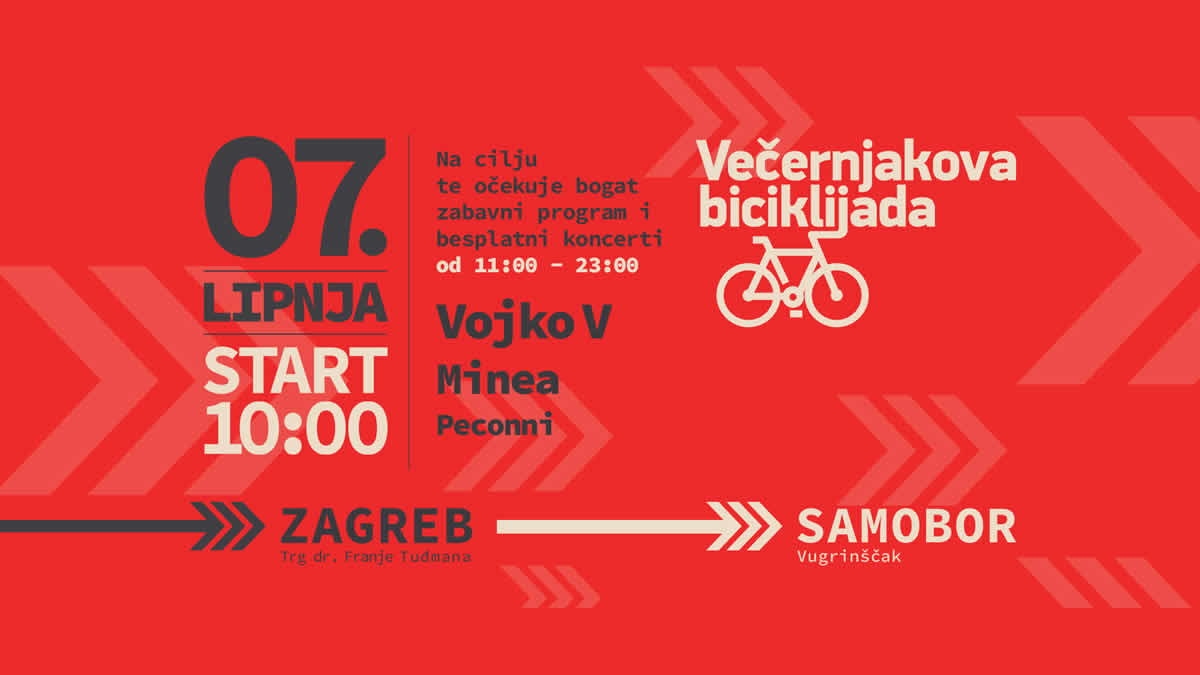 večernjakova biciklijada 2025