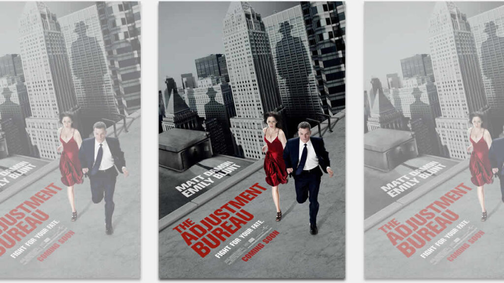 the adjustment bureau | matt damon & emily blunt | 2011.