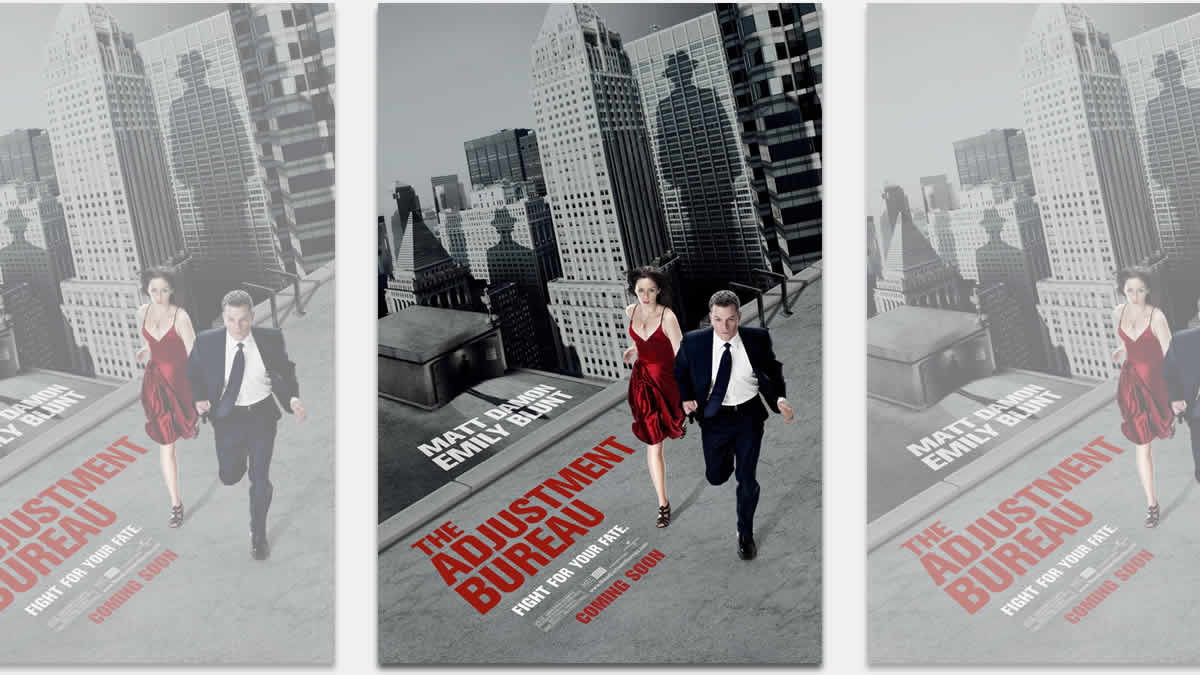 the adjustment bureau | matt damon & emily blunt | 2011.
