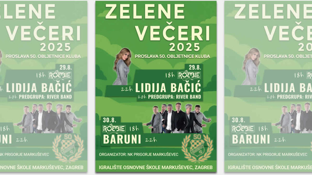 zelene večeri 2025