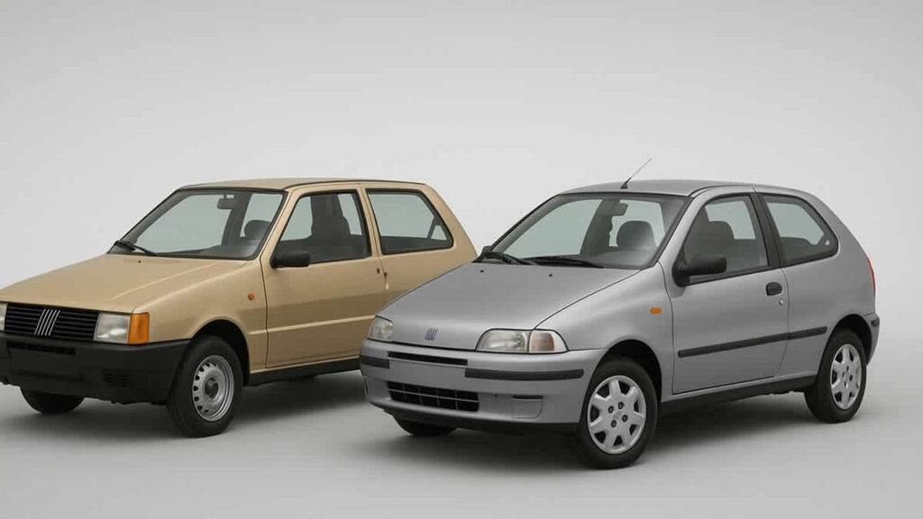 fiat uno vs fiat punto | 2025.