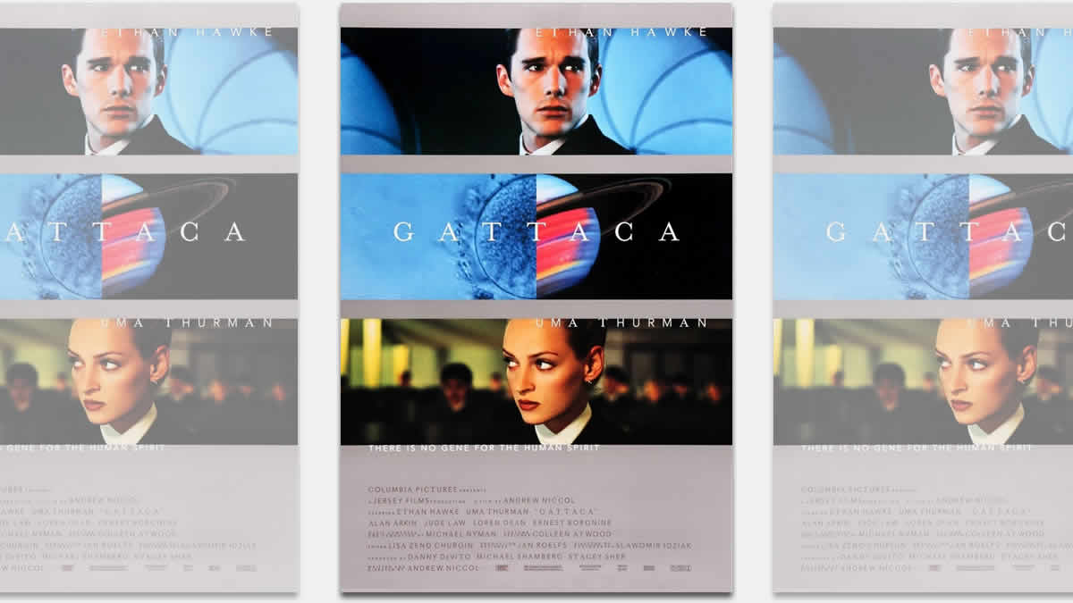 gattaca | ethan hawke - jude law - uma thurman | 1997.