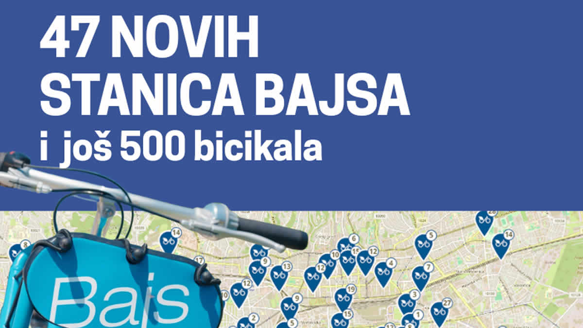 bajs - sustav javnih bicikala | listopad 2025.
