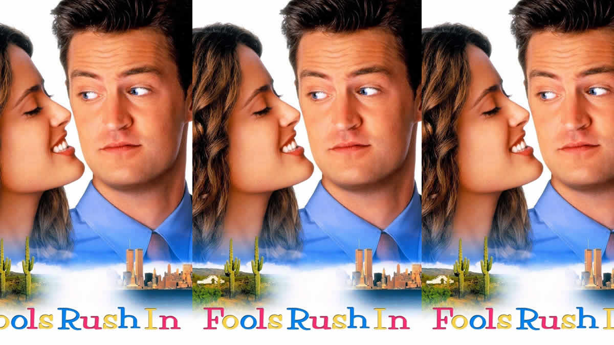 brak na brzaka | fools rush in | matthew perry & salma hayek | 1997.