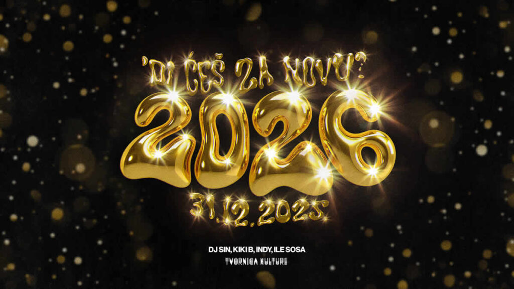 doček nove godine 2026 | tvornica kulture zagreb