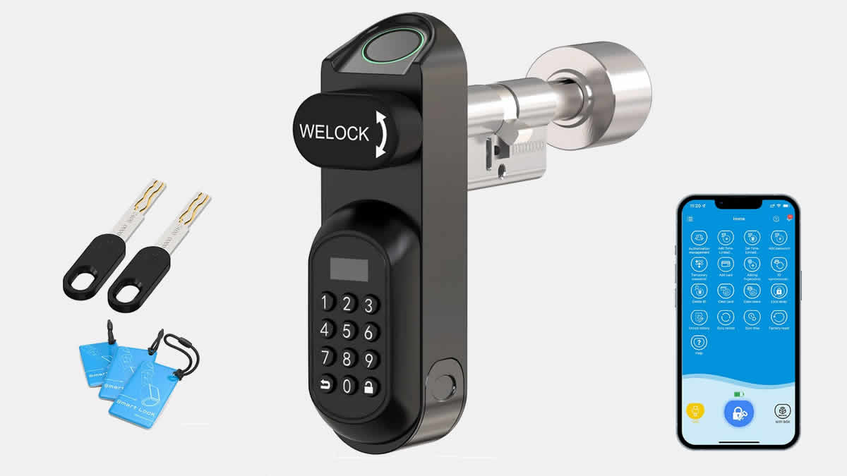 welock smart lock u81electronic door lock cylinder | 2025.
