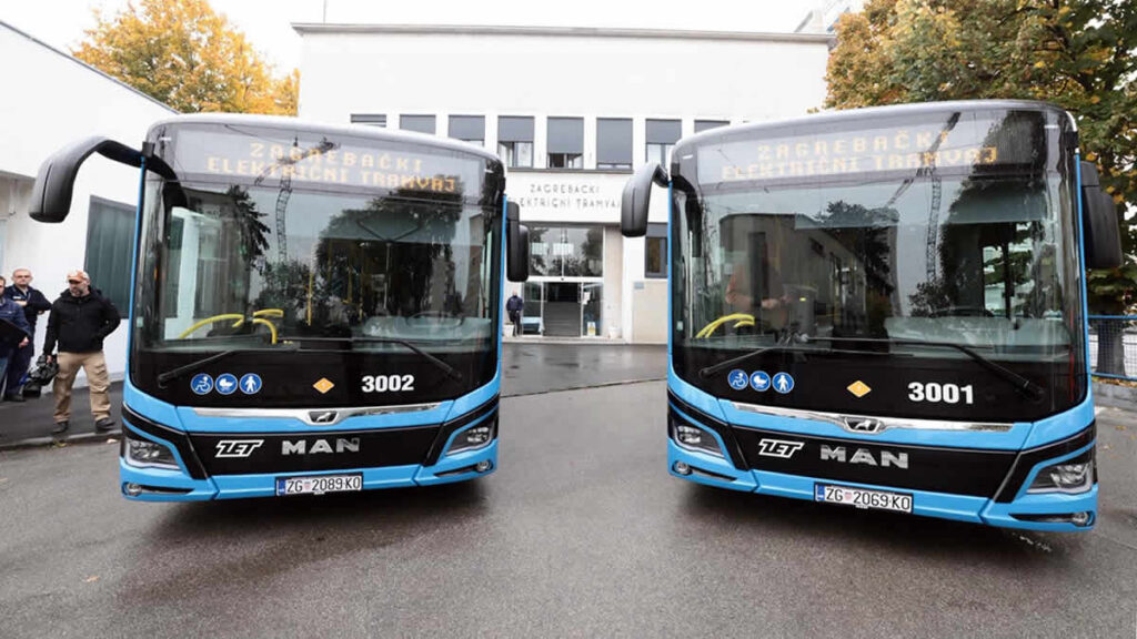 zet zagreb | man električni autobusi | 2025.
