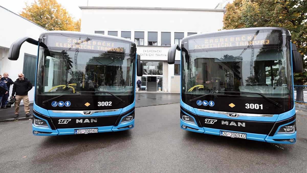 zet zagreb | man električni autobusi | 2025.