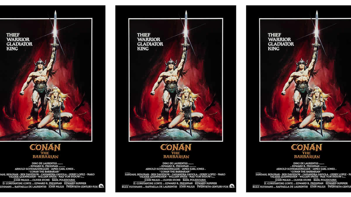 konan barbarin | conan the barbarian | arnold schwarzenegger | 1982.