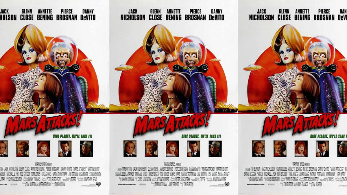 mars napada! | mars attack! | 1996.