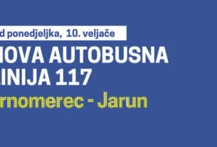 117 črnomerec - voltino - jarun | zet zagreb | 10.02.2025.