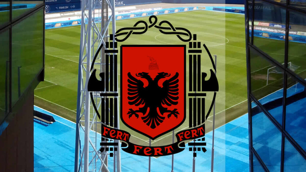 albania national football team | logo | 1935. - 1948.