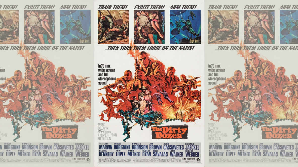 dvanaestorica žigosanih | the dirty dozen | 1967.