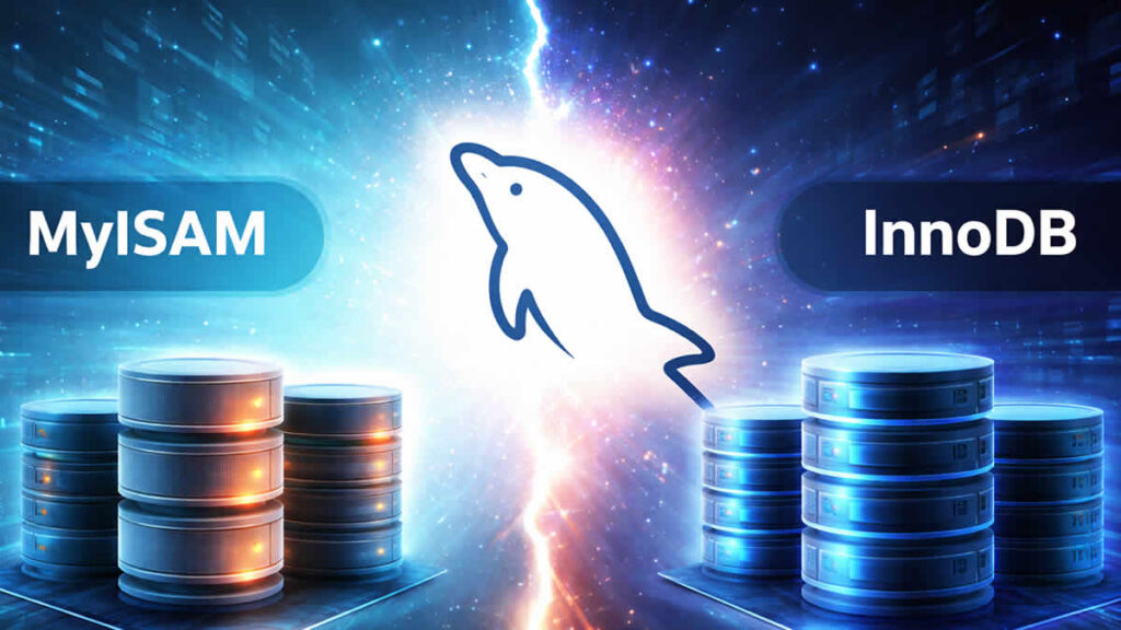 mysql database | myIsam vs innodb | 2026.