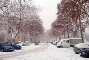 snijeg u zagrebu | dugave novi zagreb | 08.01.2016.