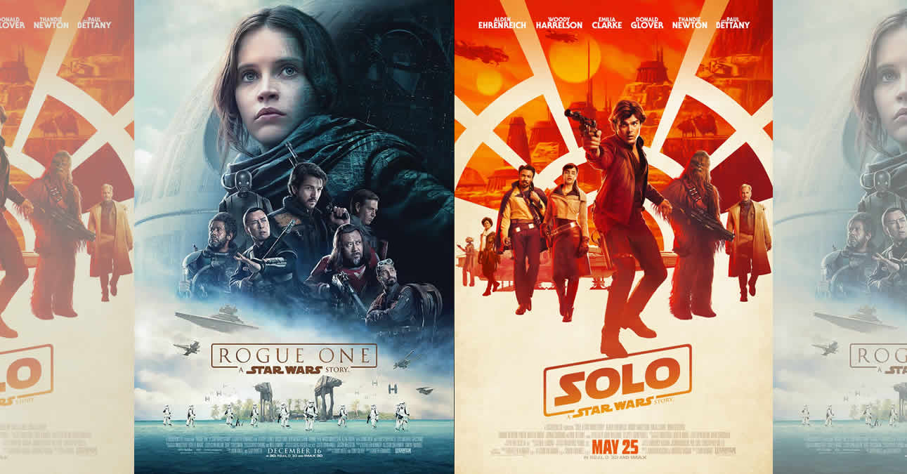 star wars spin off movies - rouge one & solo