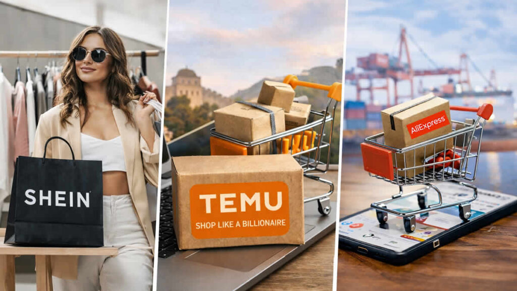 temu - shein - aliexpress | 2025.