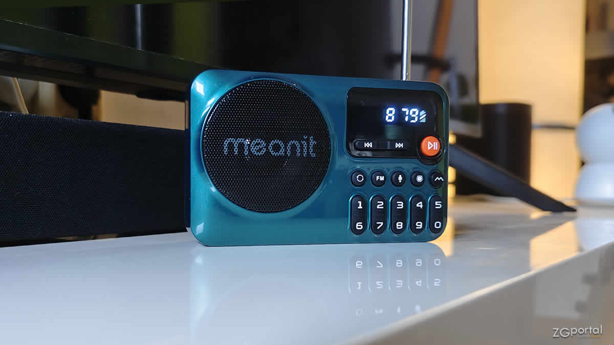 meanit b6 - fm radio i zvučnik | 2026.