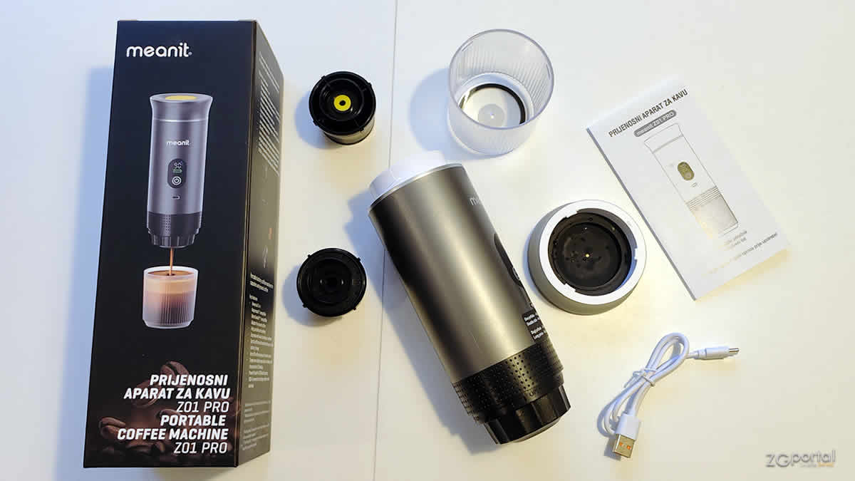 meanit z01 pro prijenosni aparat za kavu | 2026.