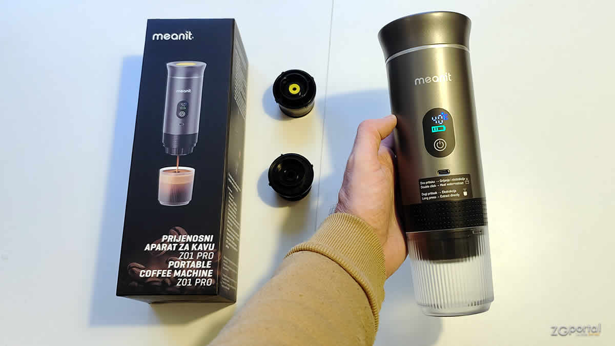 meanit z01 pro prijenosni aparat za kavu | 2026.