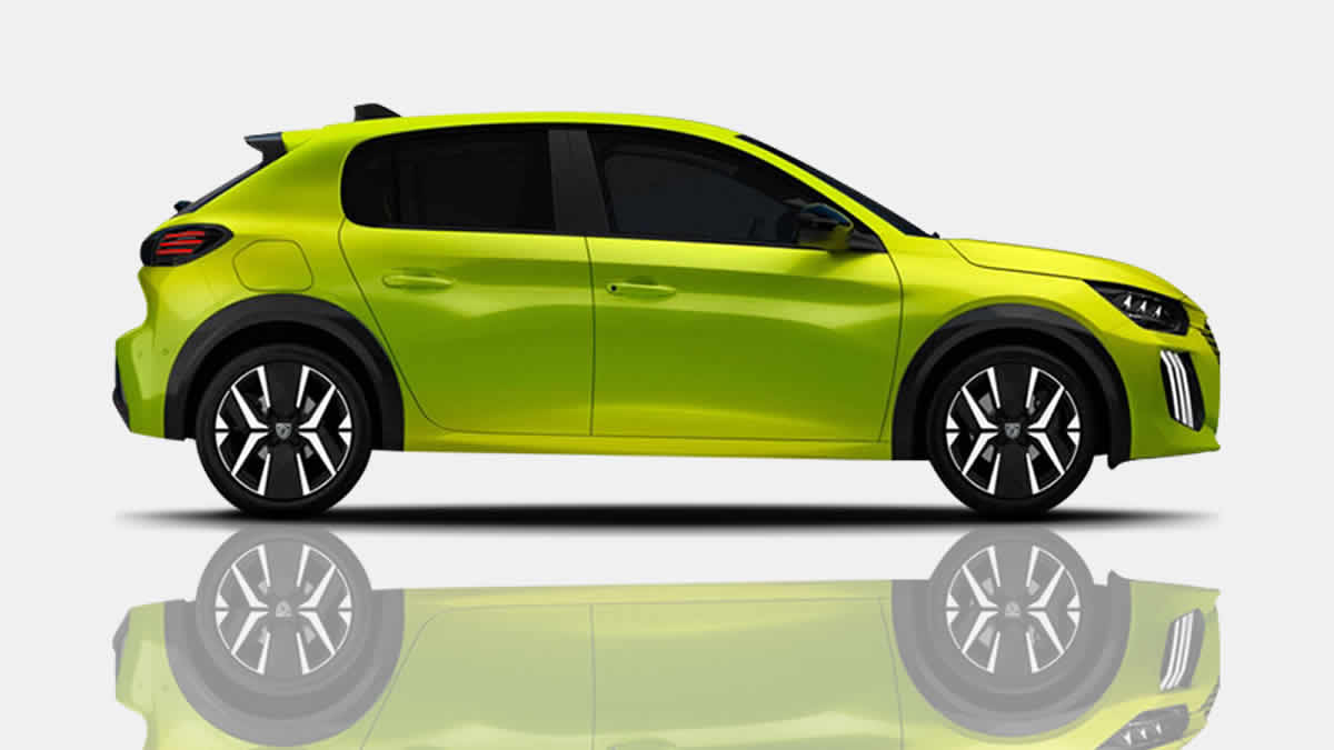 peugeot 208 style 100 | side view | 2026.