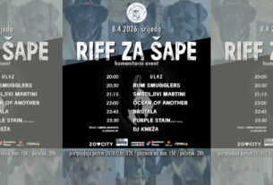 riff za šape | vintage industrial bar zagreb | 08.04.2026.