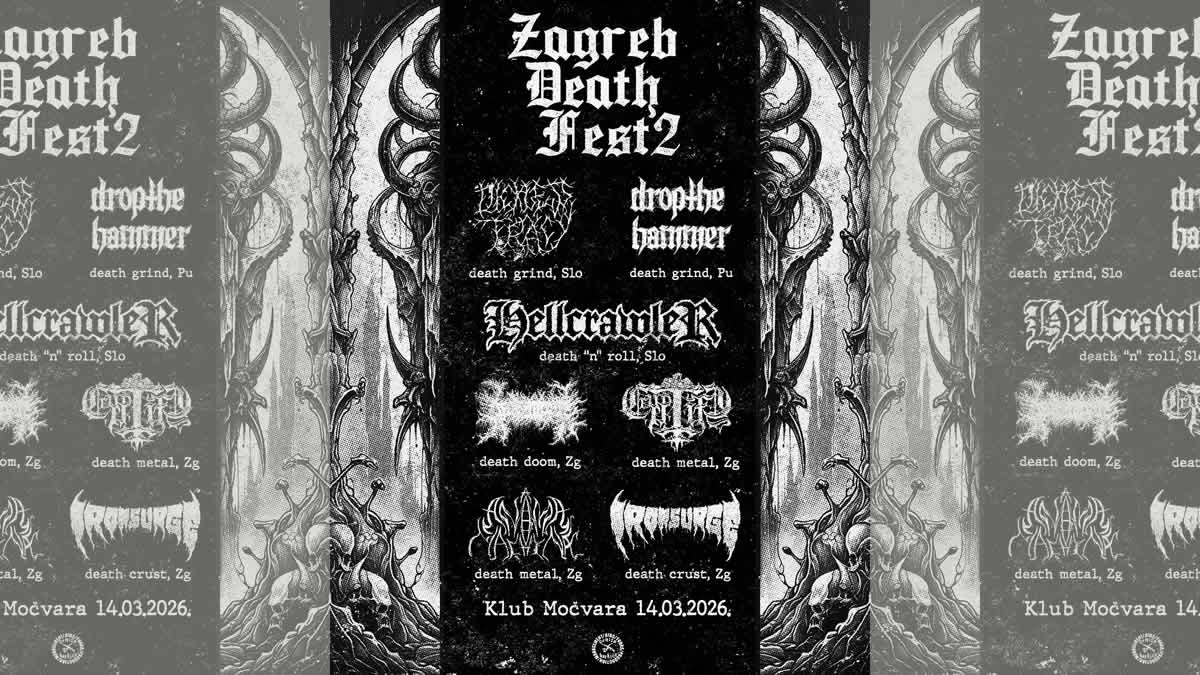 zagreb death fest 2 | močvara zagreb | 14.03.2026.