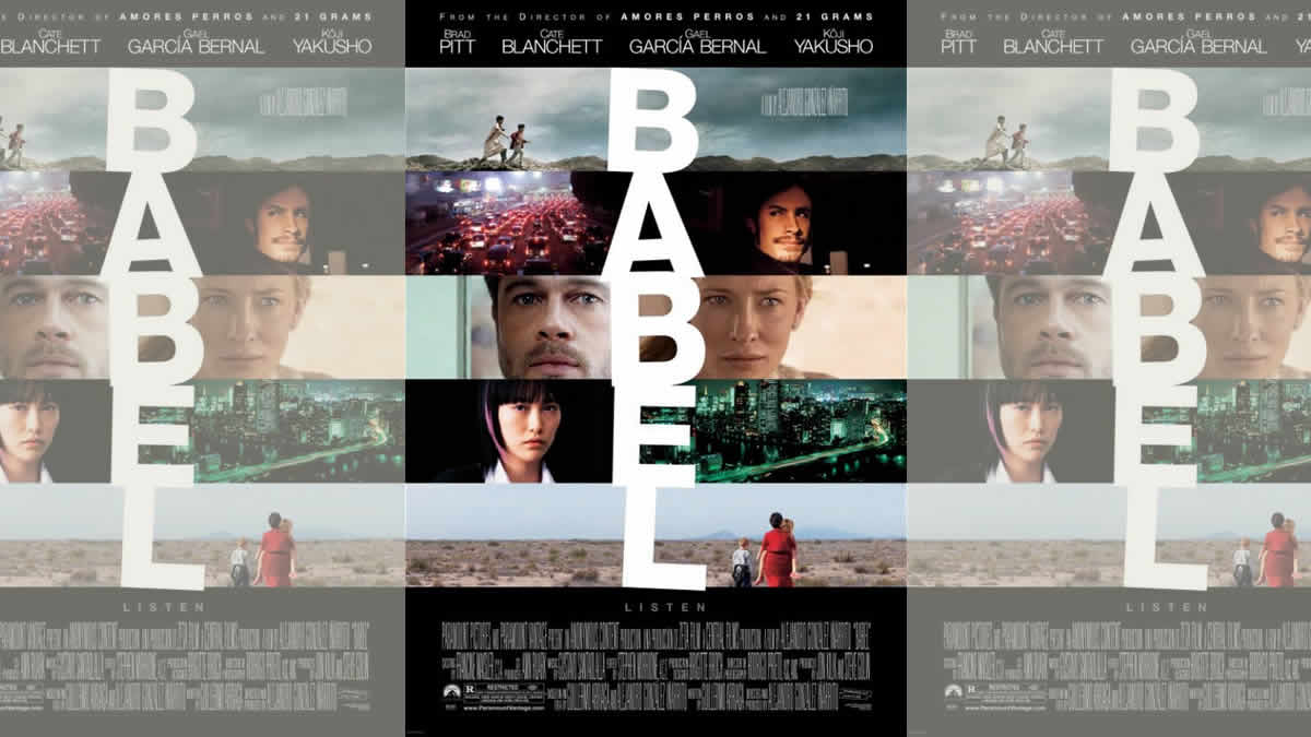 babel | brad pitt & cate blanchett | 2006.