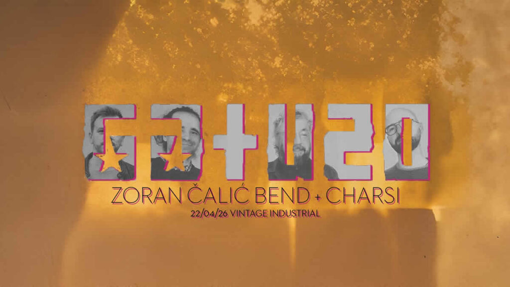 gatuzo | zoran čalić bend | charsi | vintage industrial bar | 2026.