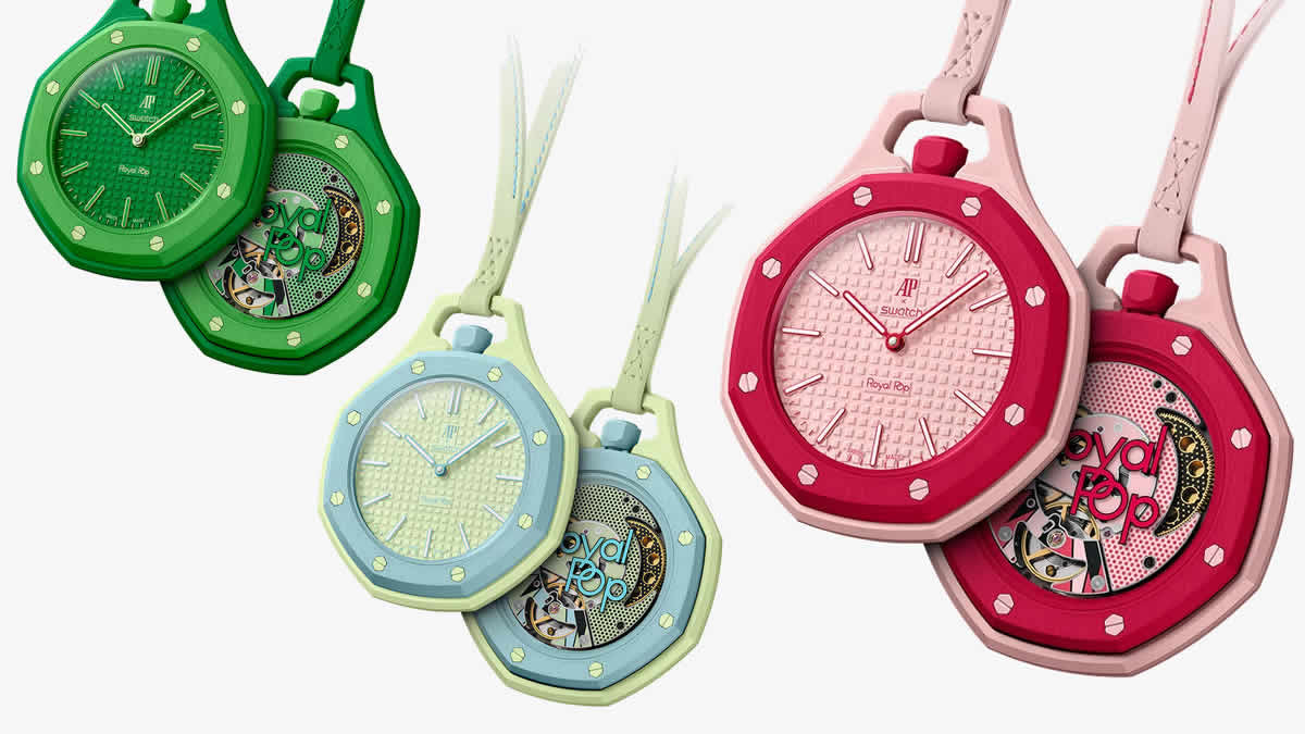 Audemars Piguet & Swatch – Royal Pop Collection | Džepni satovi nove generacije