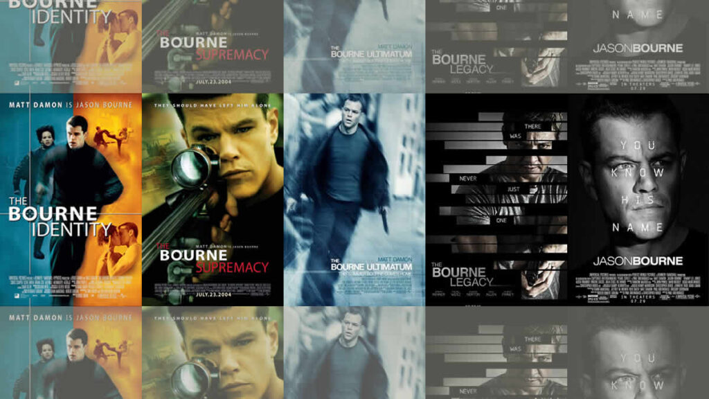bourne franchise | jason bourne - matt damon | 2002. - 2016.