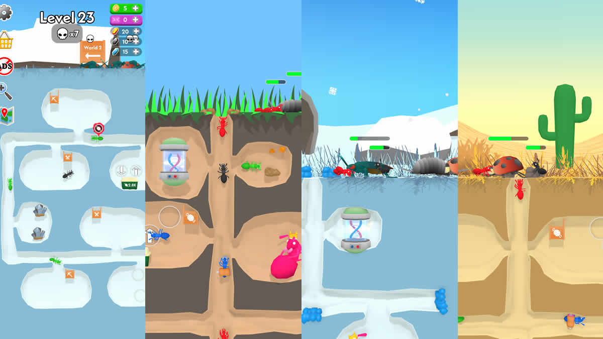Empire of Ants – Idle Game | Gradnja mravljeg carstva kroz opuštajući idle gameplay