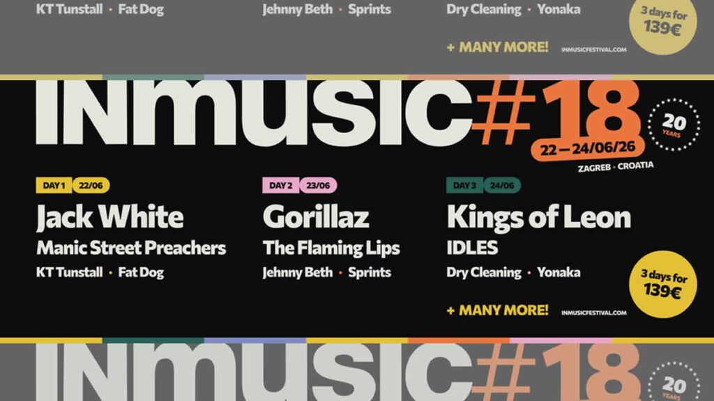 inmusic festival 2026 | jarun zagreb