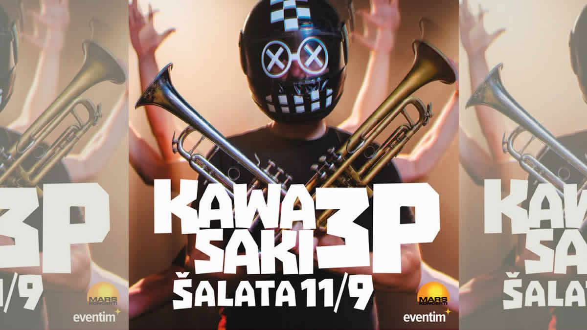 Kawasaki 3P najavljuje veliki koncert pod otvorenim nebom zagrebačke Šalate u petak, 11. rujna 2026. godine