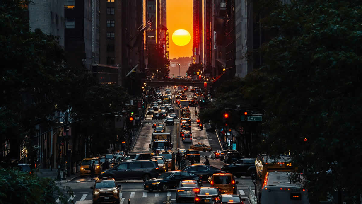 manhattanhenge | manhattan new york | 2026.